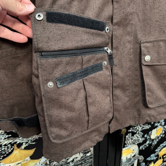 Sessions Ridge Series Men’s Ski/Snowboard Jacket M Brown RECCO - Picture 4 of 15